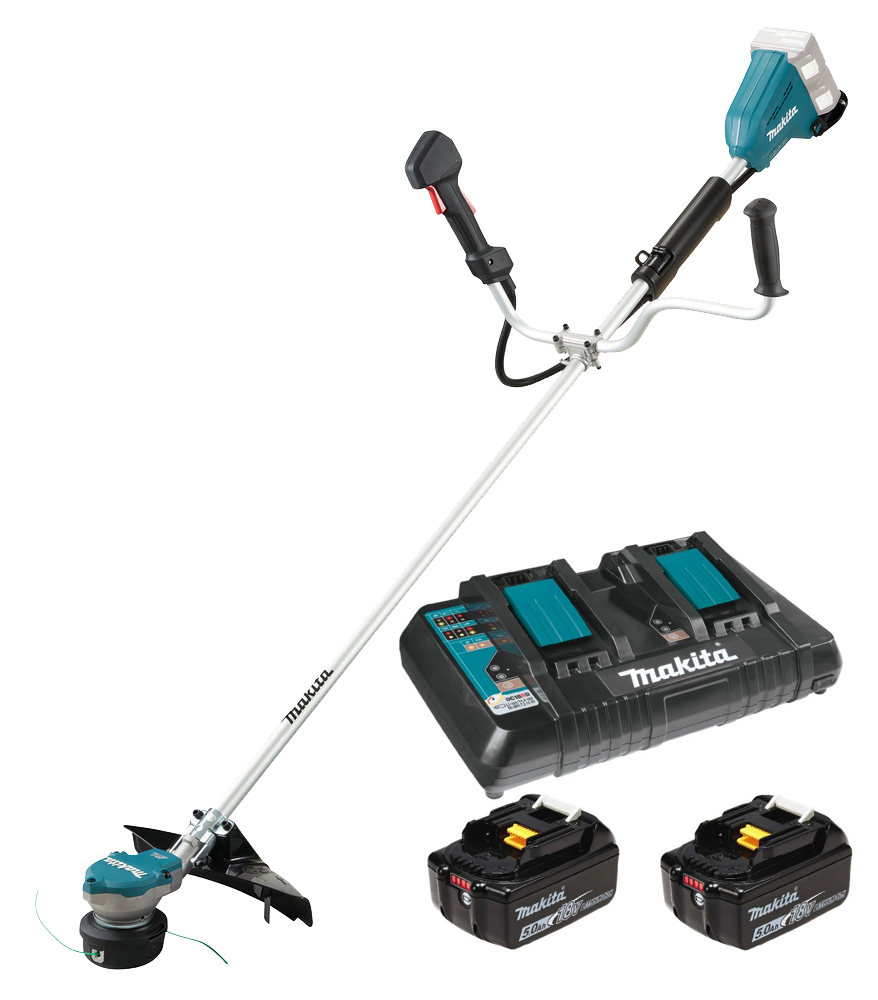 Аккумуляторная коса Makita LXT BL 2х18 в dur 368az dur368az. Новый триммер. Триммер Makita dur368az.